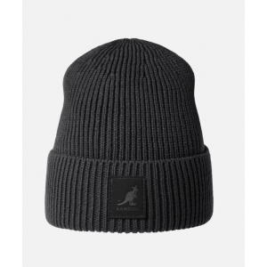 Kangol Patch Beanie Black